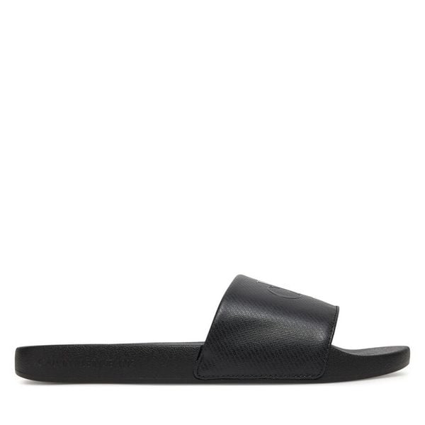 Klapki Calvin Klein Jeans. Czarne klapki męskie Calvin Klein Jeans, z jeansu. Za 98.99 zł.
