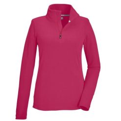 Bluza damska Killtec KSW 101 WMN FLC SHRT. Fioletowe bluzy damskie KILLTEC, m, bez wzorów, bez kaptura. W wyprzedaży za 89.99 zł.