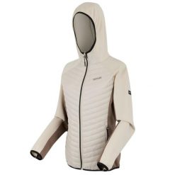 Kurtka damska hybrydowa Andreson. Białe kurtki damskie Regatta, bez wzorów, z puchu, bez kaptura, trekkingowe. Za 232.50 zł.