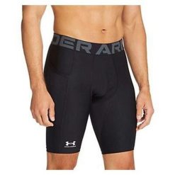 Spodenki treningowe męskie Under Armour HG Armour Long Shorts. Czarne buty sportowe męskie Under Armour, m, bez wzorów, na fitness i siłownię. Za 96.99 zł.