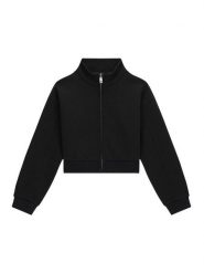 Guess Bluza J6BQ01 K6082 Czarny Regular Fit. Czarne bluzy dla dziewczynek Guess, z aplikacjami, z syntetyku, bez ramiączek, bez kaptura. Za 234.99 zł.