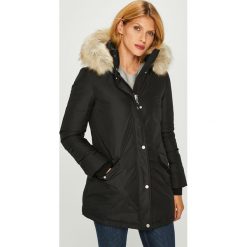 Tommy Hilfiger - Kurtka puchowa. Czarne kurtki damskie Tommy Hilfiger, z materiału. Za 1,149.00 zł.