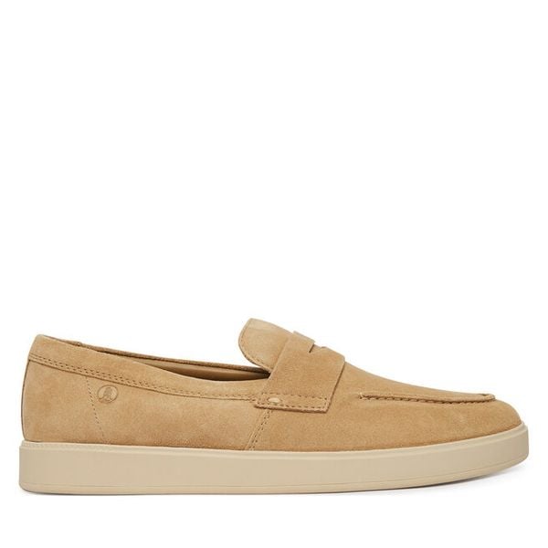 Półbuty Clarks. Brązowe półbuty na co dzień męskie Clarks, bez zapięcia. Za 282.99 zł.