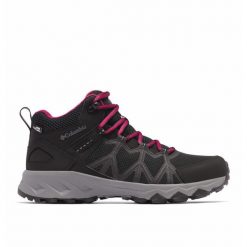 Buty Trekkingowe Damskie Columbia Peakfreak II Mid Outdry. Czarne obuwie sportowe damskie Columbia, bez wzorów, trekkingowe. Za 401.99 zł.