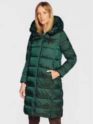 CMP Płaszcz zimowy 32K3086F Zielony Regular Fit. Zielone płaszcze damskie CMP, na zimę, bez wzorów, z syntetyku, bez kaptura. Za 539.99 zł.
