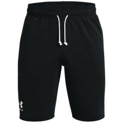 Spodnie treningowe męskie Under Armour Rival Terry Shorts. Białe krótkie spodenki sportowe męskie Under Armour, m, bez wzorów, z bawełny, na fitness i siłownię. Za 253.00 zł.