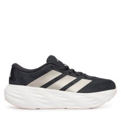 Buty do biegania adidas. Szare obuwie sportowe damskie Adidas, bez wzorów, do biegania. Za 239.99 zł.