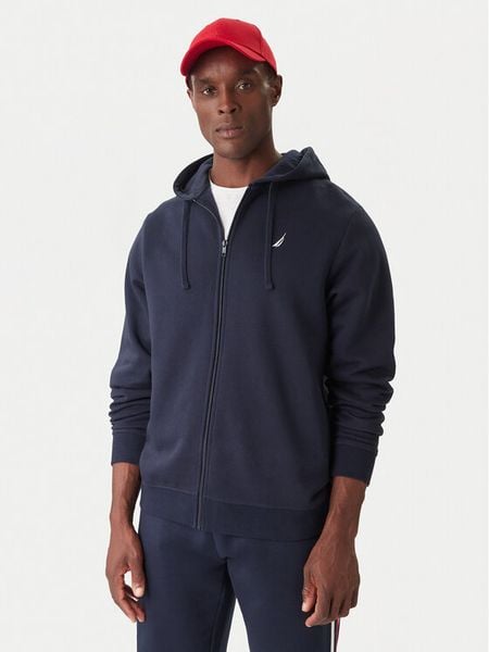 Nautica Bluza Winnemucca N1T04065 Granatowy Regular Fit. Niebieskie bluzy męskie Nautica, m, bez wzorów, z syntetyku, bez kaptura. Za 219.99 zł.