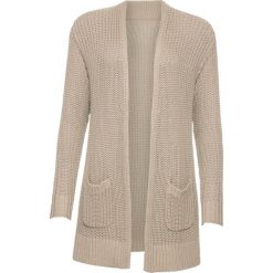 Kardigan bonprix brunatny. Brązowe kardigany damskie bonprix. Za 54.99 zł.