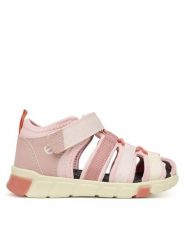 ECCO Sandały Mini Stride 76116110420 Różowy. Czerwone sandały dziewczęce ecco, z materiału, bez zapięcia. Za 249.99 zł.