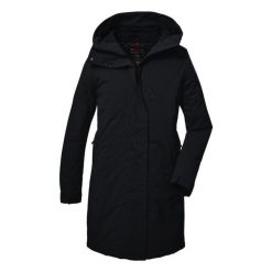 Parka damska z kapturem Killtec GW 73. Czarne kurtki sportowe damskie KILLTEC, na zimę, bez wzorów, z kapturem, trekkingowe. Za 751.55 zł.