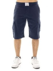 Leone Easy Męskie szorty bermudy z elastycznego twillu cargo. Brązowe szorty męskie LEONE 1947 APPAREL, m, z aplikacjami. Za 273.65 zł.