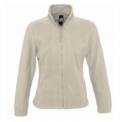 Damska Bluza Polarowa North Fleece Jacket. Brązowe bluzy sportowe damskie SOL'S, m, bez wzorów, z polaru, bez kaptura, trekkingowe. Za 109.99 zł.