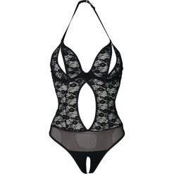 Body "ouvert" bonprix czarny. Body damskie marki bonprix. Za 59.99 zł.