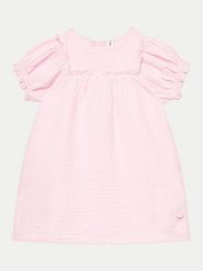 Coccodrillo Sukienka letnia WC4128202OWN Różowy Regular Fit. Czerwone sukienki dla dziewczynek COCCODRILLO, na lato, bez wzorów, z bawełny, bez ramiączek. Za 49.90 zł.