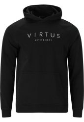 Bluza z kapturem Virtus Bold. Czarne bluzy męskie VIRTUS, l, bez wzorów, z bawełny, z kapturem. Za 238.00 zł.