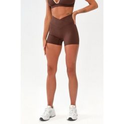 Damskie spodenki szorty sportowe fitness Rough Radical Mocha Active Shorts. Brązowe obuwie sportowe damskie ROUGH RADICAL, bez wzorów, na fitness i siłownię. Za 139.90 zł.