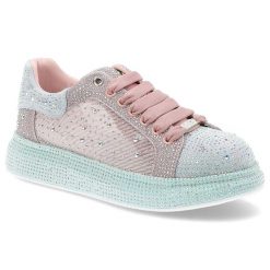 Wielobarwne Sneakersy Goe Błyszczące Stylowe Obuwie Damskie. Czerwone obuwie sportowe damskie GOE, z aplikacjami, z materiału, eleganckie, bez obcasa, bez zapięcia. Za 429.00 zł.