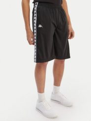 Kappa Szorty sportowe Banda Treadwellz 304KQ20 Czarny Regular Fit. Czarne krótkie spodenki sportowe męskie Kappa, m, bez wzorów, z syntetyku. Za 109.99 zł.