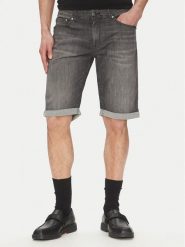 KARL LAGERFELD Szorty jeansowe 265820 552833 Czarny Regular Fit. Czarne szorty męskie KARL LAGERFELD, m, bez wzorów, z bawełny. Za 499.99 zł.