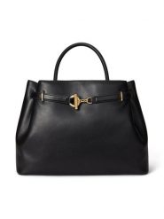 LAUREN RALPH LAUREN Torebka 431P03417002 Czarny. Czarne torebki do ręki damskie Lauren Ralph Lauren, bez wzorów, ze skóry, bez dodatków. Za 2,199.00 zł.