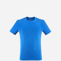 Koszulka do biegania męska Millet Intense Pro Light Ts Ss M active fit. Niebieskie koszulki sportowe męskie Millet, m, bez wzorów, bez kołnierzyka, bez ramiączek, do biegania. Za 320.00 zł.