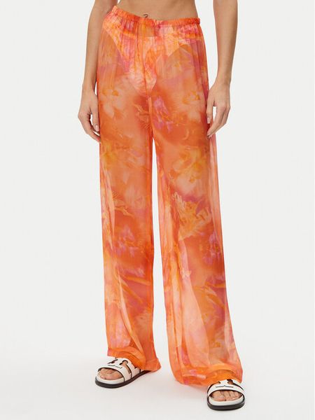 Guess Spodnie materiałowe E5GB00 WE550 Kolorowy Regular Fit. Spodnie materiałowe damskie Guess, m, z aplikacjami, z materiału. Za 269.99 zł.