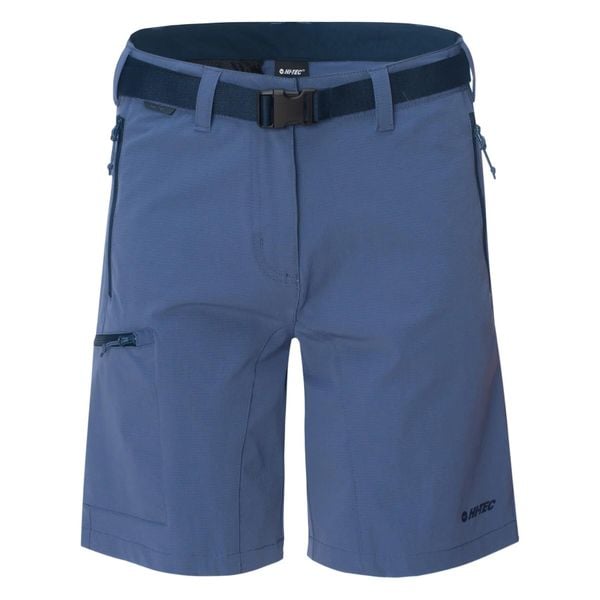 Szorty damskie Hi-Tec Janse 1/2. Niebieskie szorty damskie Hi-tec, xl, bez wzorów, z elastanu. Za 225.40 zł.