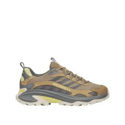 Buty trekkingowe Merrell Moab Speed 2 GTX Marron Gris. Brązowe trekkingi męskie Merrell, trekkingowe, gore-tex. Za 848.55 zł.