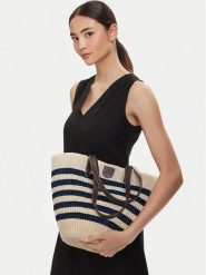 Weekend Max Mara Torebka 2615511015650 Granatowy. Niebieskie torebki do ręki damskie Weekend Max Mara, bez wzorów, ze skóry, wizytowe, bez dodatków. Za 1,839.00 zł.