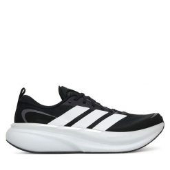 Buty do biegania adidas. Białe buty sportowe męskie Adidas, bez zapięcia, do biegania. Za 439.99 zł.