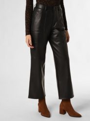 Tommy Jeans Spodnie Kobiety Sztuczna skóra czarny, 26-30. Czarne spodnie materiałowe damskie Tommy Jeans, bez wzorów, z jeansu. Za 429.95 zł.