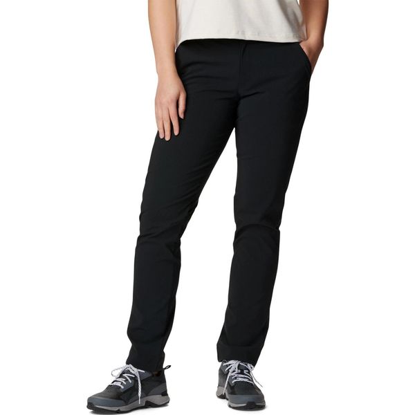 Damskie spodnie turystyczne Columbia Back Beauty Softshell. Czarne spodnie sportowe damskie Columbia, xs, bez wzorów, z softshellu, trekkingowe. W wyprzedaży za 492.00 zł.