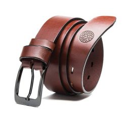 Skórzany pasek BETLEWSKI LIC35-0 brązowy 120. Brązowe paski damskie Betlewski, bez wzorów, ze skóry. Za 109.00 zł.