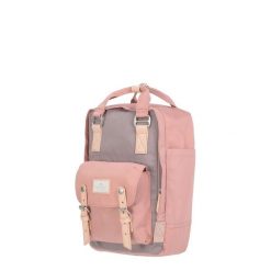 Plecak miejski Doughnut Macaroon - lavender/rose. Czerwone plecaki damskie Doughnut, bez wzorów. Za 371.50 zł.