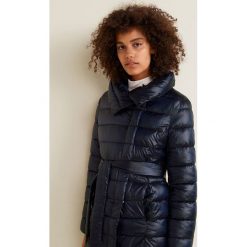 Mango - Kurtka Marais. Czarne kurtki damskie Mango, w paski, z materiału. Za 299.90 zł.