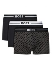 BOSS Komplet bokserek 50531694 Szary. Szare bokserki męskie Boss, m, bez wzorów, z bawełny. Za 219.99 zł.