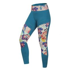 Legging kobieta Ocun Rhea blue. Niebieskie spodnie materiałowe damskie Ocun, s, bez wzorów. Za 241.50 zł.