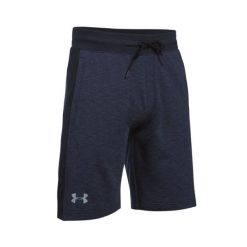 Krótka koszulka Under Armour Sportstyle Graphic. Niebieskie koszulki sportowe męskie Under Armour, xs, bez wzorów, z bawełny, bez kołnierzyka, bez ramiączek, na fitness i siłownię. Za 237.30 zł.