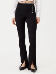 HUGO Spodnie materiałowe 50530455 Czarny Slim Fit. Czarne spodnie materiałowe damskie Hugo, m, bez wzorów, z materiału. Za 379.99 zł.