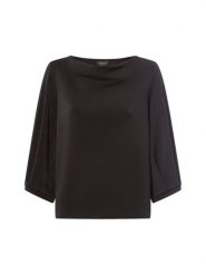 S.Oliver BLACK LABEL Bluza Kobiety czarny, 38. Czarne bluzy damskie s.Oliver BLACK LABEL, s, bez wzorów, bez kaptura. Za 229.95 zł.