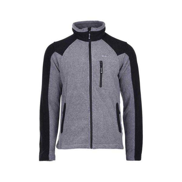 Męska Bluza Polarowa Monar. Czarne bluzy męskie Hi-tec, na zimę, l, bez wzorów, z materiału, bez kaptura. Za 185.72 zł.