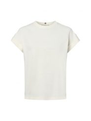 Tommy Hilfiger Koszulka Kobiety Bawełna biały, M. Białe t-shirty damskie Tommy Hilfiger, m, bez wzorów, z bawełny, eleganckie, bez kołnierzyka. Za 169.95 zł.