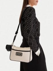 Nine West Torebka CEO-Marisse-LA374-4707 Écru. Torebki do ręki damskie Nine West, bez wzorów, z materiału, bez dodatków. Za 219.99 zł.