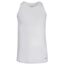 Męski tank top Fila biały XL - Wysokiej jakości oddychająca bawełna. Białe t-shirty męskie Fila, m, bez wzorów, z bawełny, eleganckie, bez kołnierzyka. Za 145.99 zł.