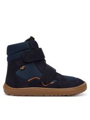 Froddo Kozaki Barefoot Tex Winter Tl G3160247-T DD Granatowy. Niebieskie buty zimowe chłopięce Froddo, bez wzorów, ze skóry, bez zapięcia. Za 469.99 zł.