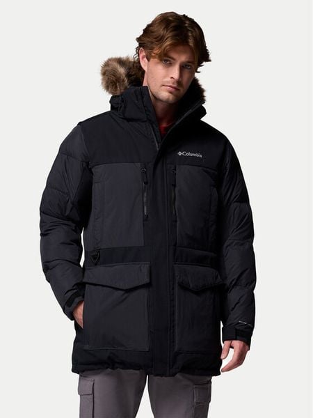 Columbia Kurtka zimowa Marquam Peak Fusion™ II 2088121 Czarny Regular Fit. Czarne kurtki męskie Columbia, na zimę, m, bez wzorów, z syntetyku, bez kaptura. Za 929.99 zł.