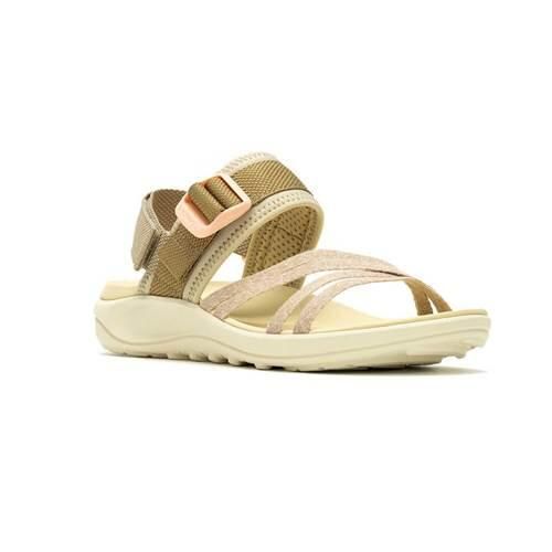 Buty do chodzenia damskie Merrell District 4 Backstrap. Brązowe obuwie sportowe damskie Merrell, na lato, trekkingowe. Za 463.00 zł.