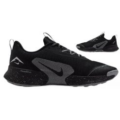 Buty sportowe damskie Nike Juniper Trail 3. Czarne obuwie sportowe damskie Nike, bez wzorów, do biegania. Za 352.99 zł.