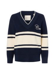 Gant bluzka z dzianiny Kobiety Bawełna niebieski, XXL. Niebieskie bluzki damskie GANT, xxl, bez wzorów, z bawełny, bez kołnierzyka, bez ramiączek. Za 749.95 zł.